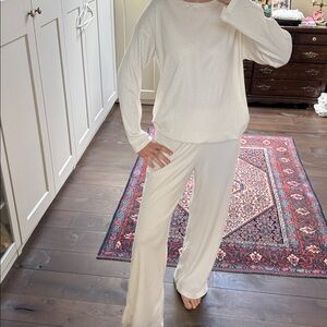 Women's ivory Lounge Set brand new H&M